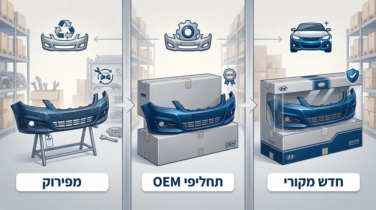 השוואה בין טמבון חדש, תחליפי ומפירוק